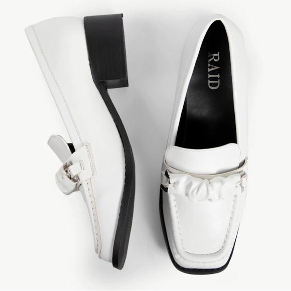 RAID block heel chunky loafers - Picture 1 of 11